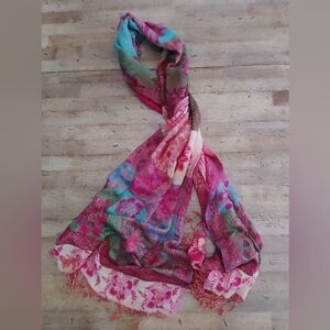 Floral Multicolor Scarf